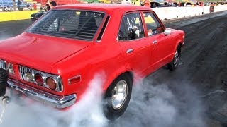 Mazda RX3 13B rotary turbo  Promaz Automotive [upl. by Anerdna]