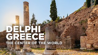 Delphi GREECE The Center of the World  Temple of Apollo [upl. by Yhtur]