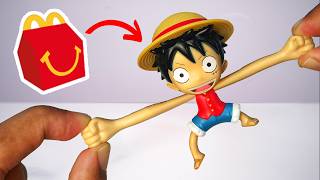 I Found RARE ONE PIECE Happy Meal Toys [upl. by Nnylyram]