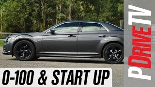 2014 Chrysler 300S 0100kmh and engine sound [upl. by Rhoades760]