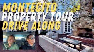 Montecito Ca Property Tour Exclusive Look Inside 4 Homes On This Driving TOUR [upl. by Ehling]