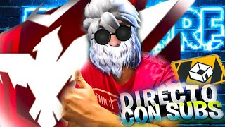 FREE FIRE EN DIRECTO  RANKEANDO A GRAN MAESTRO JUGANDO CON SUBS  SALAS CON DIAMANTES [upl. by Lapides]