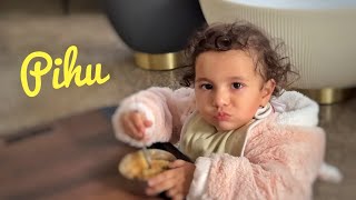 Pihu khud khana shikgayi 😍 pihu cute moments  Rasbhari Momemts [upl. by Annez387]