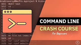 Command Line Crash Course For Beginners  Terminal Commands [upl. by Limoli]