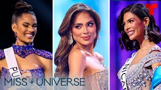 Las finalistas del TOP 5 contestan a la ronda de preguntas  Miss Universo 72ª edición [upl. by Kauppi]