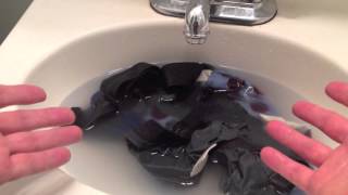 How to do laundry in your sink by hand and dry em fast [upl. by Ydisac]