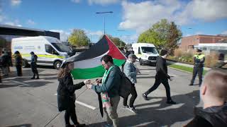 Shannon Airport  12 October 2024✨️ This is just the beginning 🇵🇸🇱🇧 👊 descendonshannon [upl. by Elpmet]