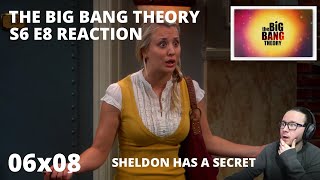 THE BIG BANG THEORY S6 E8 THE 43 PECULIARITY REACTION 6x8 SHELDON HAS A SECRET [upl. by Atteloj]