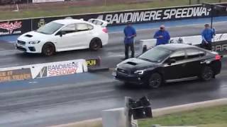 Stage 1 wrx vs stock sti [upl. by Onitnas]