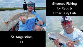 Fishing for Reds amp Other Tasty Fish St Augustine FL RED DRUM  MANGROVE SNAPPER  FLOUNDER [upl. by Notxam941]