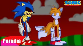 SONIC EXE MATOU O TAILS shorts [upl. by Callas571]