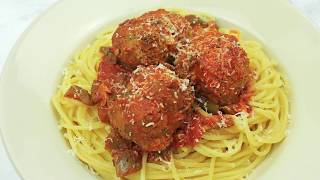 Italian Meatballs Recipe [upl. by Aralomo]