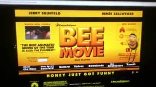 Bee Movie 2007 End Credits on Nickelodeon 81723 [upl. by Ennylyak]