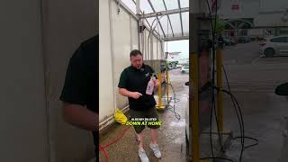 How to clean a car in a petrol station car wash PART 1 [upl. by Dettmer]