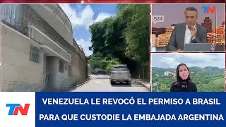 EL GOBIERNO ARGENTINO RECHAZO LA DECISION DE MADURO Y AGRADECIÓ A BRASIL POR CUSTODIAR LA EMBAJADA [upl. by Gwen116]