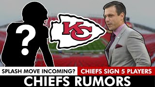 Chiefs Rumors SPLASH Move Coming For Kansas City After Chris Jones Deal Chiefs SIGN 5 Players [upl. by Ailen]