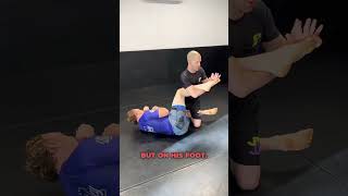 BJJ toe hold submission explained bjj jiujitsu leglock [upl. by Chil595]