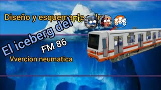 el iceberg del CNCF FM86 ft FE10ORIGINALTRANSPORTES metrotacubametroaficionado y jesusfaro390 [upl. by Ydissahc71]