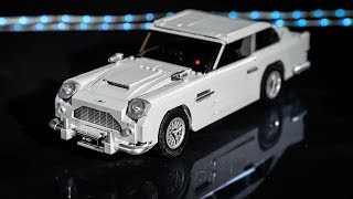 LEGO James Bond Aston Martin DB5 10262 stopmotion build [upl. by Jewell]