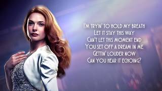 Loren Allred  NEVER ENOUGH LYRIC VIDEO The Greatest Showman Soundtrack [upl. by Nilson224]