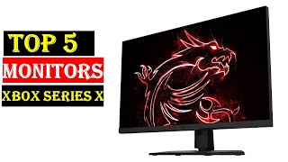 Top 5 Best Monitors For Xbox Series X in 2024  Best Monitors For Xbox Series X Review [upl. by Sousa772]