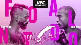 Jose Aldo vs Rob Font Preview Boicast 15 [upl. by Serle]