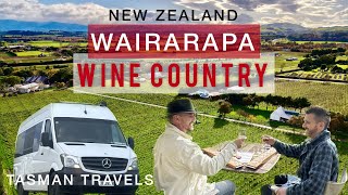 DISCOVER WINE COUNTRY NEW ZEALAND  WAIRARAPA  EPISODE 49  FULL TIME KIWI VAN LIFE TRAVEL COUPLE [upl. by Nylzor]