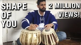 Shape of You  Tabla Cover [upl. by Varick81]