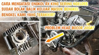 mekanik kampung 7135 sedang live sekarangcara mengatasi engkol rx king selalu ngelosslip [upl. by Isnyl]