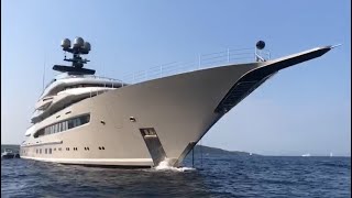 Kismet superyacht starring in Netflix 6 Underground movie [upl. by Hutner580]