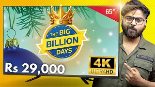 65 inch 4K TV For Rs 29000 Only 🔥  iFFALCON by TCL U62  Flipkart Big Billion Days [upl. by Eneluj]