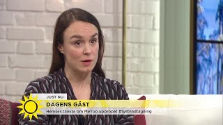 Rebecka Hemse quotJag har alltid gjort revolutionquot  Nyhetsmorgon TV4 [upl. by Macdermot]