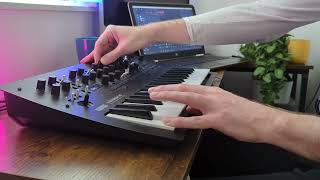 Eons  One synth live performance All sounds Korg Minilogue XD IDM Ambient Berlin School [upl. by Edris]