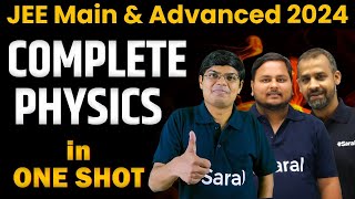 JEE Mains 2024  Complete JEE Physics Revision in One Shot  Fastest Revision for JEE  eSaral [upl. by Maggs47]