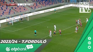 Fehérvár FC – ZTE FC  33  10  OTP Bank Liga  7 forduló  MLSZTV [upl. by Nodyl]