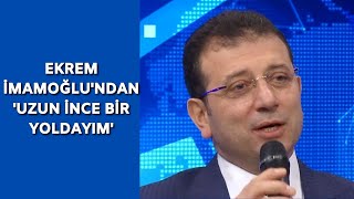 Ekrem İmamoğlu Halk Tvde Aşık Veysel türküsü söyledi  Görkemli Hatıralar 16 Ocak 2021 [upl. by Airahs]