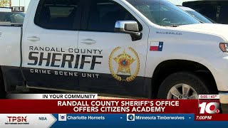 VIDEO Randall County Sheriff’s Office hosting Citizens Academy [upl. by Yaluz]