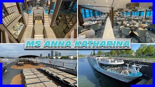 Rundgang Flusskreuzfahrtschiff MS Anna Katharina  Phoenix Reisen  4K [upl. by Baxter]