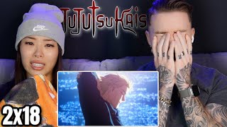 NOT READY FOR THIS ONE  Jujutsu Kaisen Reaction S2 Ep 18 [upl. by Justus]