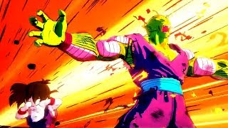 NEW Dragon Ball Z Kakarot  Piccolo Saves Gohan Vs Nappa Gameplay Cutscene [upl. by Linder351]