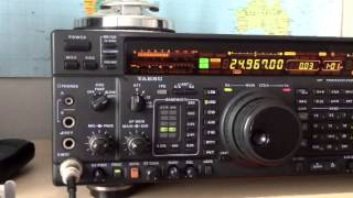 PJ4NX Bonaire Curaçao Amateur station Yaesu FT1000MP Amateur Radio [upl. by Doubler]