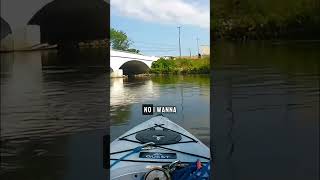 Kayaker Panics Near Rough Waters Kayak Kayaking RoughWater [upl. by Crane]