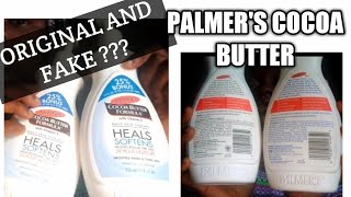 How To Know Original amp Fake Palmers Cocoa ButterMust Watch [upl. by Damales658]