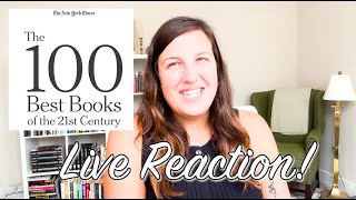 LIVE REACTION  New York Times 100 Best Books of the 21st Century amp Readers Choice Lists [upl. by Egrog]