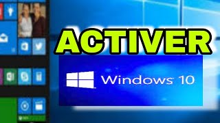 Comment activer Windows 10 [upl. by Margaretha]