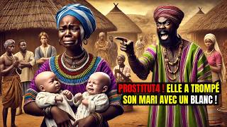 ELLE A TROMPÉ SON MARI AVEC UN AMÉRICAIN BLANC ET LEURS ENFANTS SONT NÉS BLANCS  CONTE AFRICAIN [upl. by Nayd]