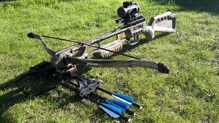 Jaguar 175lb Recurve Crossbow Review amp Shooting Test [upl. by Rodnas]