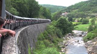 TRAIN de LARDECHE quotMASTROUquot Essais 19 Juin 2013 [upl. by Seumas]