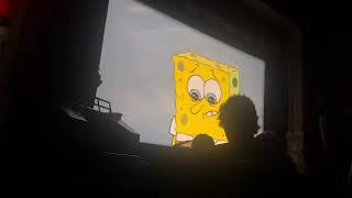 FLASH WARNING theater reaction to the last twenty minutes of the spongebob movie 09272024 [upl. by Mayfield]