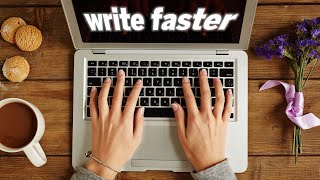 MUSIC TO WRITE FASTER amp BETTER ✏️  Click play relax and get those creative juices flowing [upl. by Ardnac]